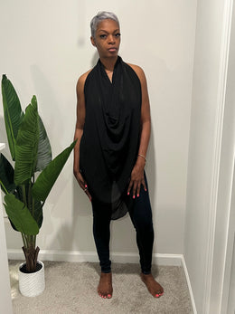 Black Surprise Top